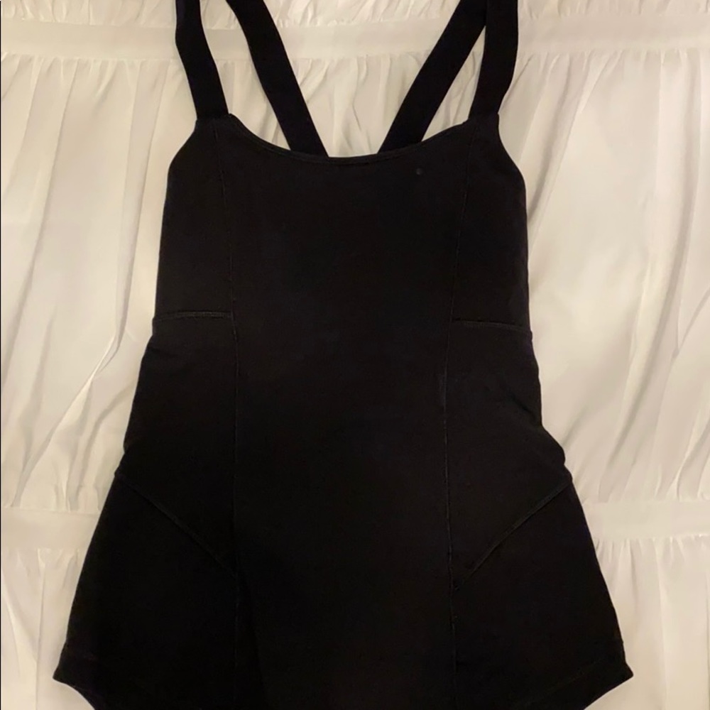 Lululemon Black Tank with Built in Bra